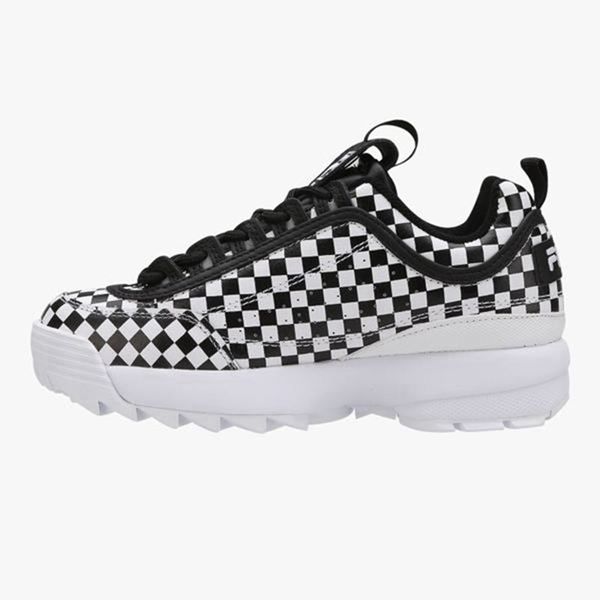 Calzado Heritage Fila Hombre Blancas / Negras - Disruptor 2 Checker - España 231508TZV